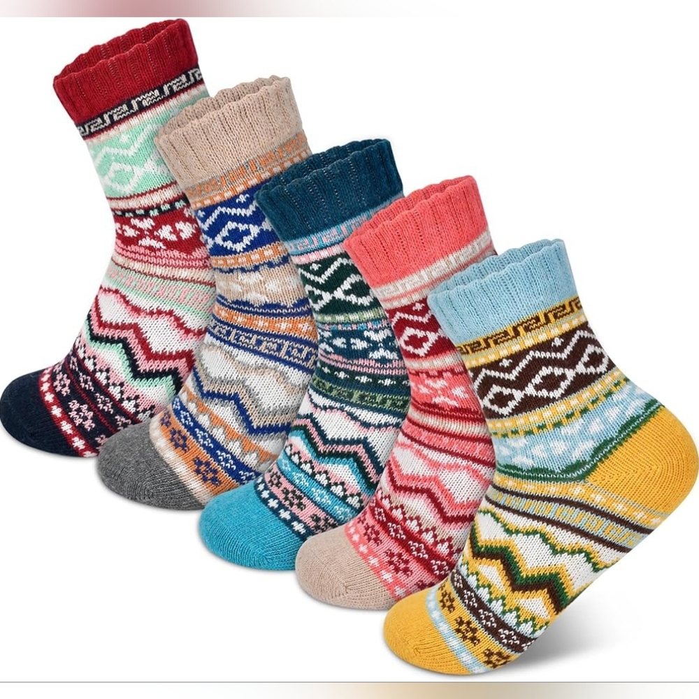 5 Pr Sock Set (New)